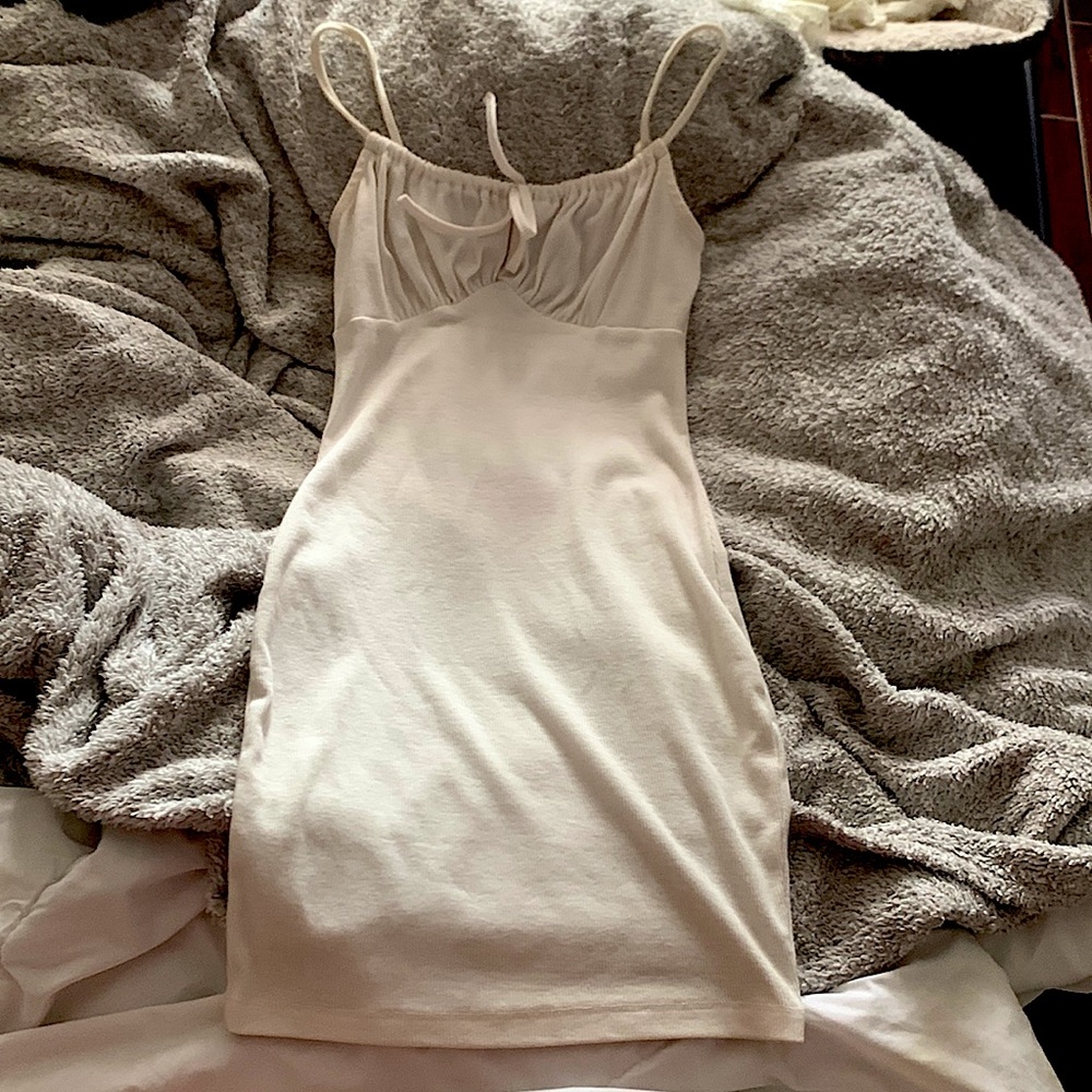 very cute shein white dress
